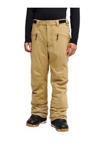 Snowboardhose QUIKSILVER "10K", Herren, Gr. M, beige (kelp), Obermaterial: 100% Polyester., Hosen Snowboardhose