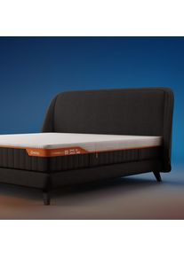 EMMA Performance Boxspringbett &ndash; 200x200cm &ndash; Grau - 26cm