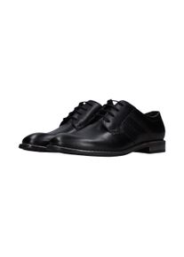 Schn&uuml;rschuh Bugatti, Herren, Gr. 46, Textil, schwarz, Nappaleder, festlich, Schuhe Schn&uuml;rschuh, Business-Schn&uuml;rer, Anzugschuh, Festtagsschuh in eleganter Optik