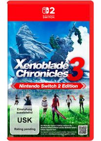 NINTENDO SWITCH 2 Spielesoftware "Xenoblade Chronicles 3", rot (ohne farbbezeichnung), Nintendo Switch 2, Spielesoftware, Spielesoftware