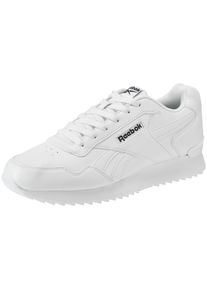 Sneaker Reebok CLASSIC "REEBOK GLIDE RIPPLE CLIP", Damen, Gr. 45, wei&szlig; (ftwwht, ftwwht, vecnav), Synthetik, Textil, Schuhe Sneaker