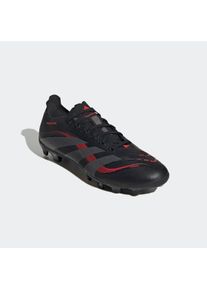 Fu&szlig;ballschuh adidas Performance "PREDATOR LEAGUE MG", Gr. 42, schwarz (core schwarz, grau four, lucid rot), Synthetik, Schuhe Fu&szlig;ballschuh, f&uuml;r Rasen- und Kunstrasenpl&auml;tze