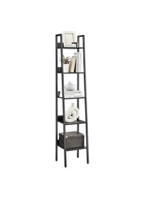 Boxxx Regal, Schwarz, Metall, Holzwerkstoff, Holzoptik, 5 F&auml;cher, 33.8x170x30 cm, Typenauswahl, stehend, B&uuml;rom&ouml;bel, B&uuml;rom&ouml;bel-Sets & B&uuml;rom&ouml;bel-Serien, B&uuml;rom&ouml;belserien