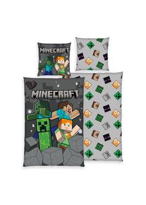 Herding Kinderbettw&auml;sche, Mehrfarbig, Textil, 140x200 cm, Oeko-Tex&reg; Standard 100, pflegeleicht, hautfreundlich, schadstoffgepr&uuml;ft, Heimtextilien, Bettw&auml;sche & Leint&uuml;cher, Kinderbettw&auml;sche