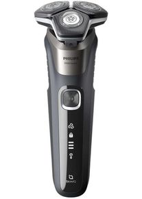 Philips Shaver Series 5000 Rasoir &eacute;lectrique pour rasage sur peau humide et &agrave; sec | S5887/10 | noir/gris