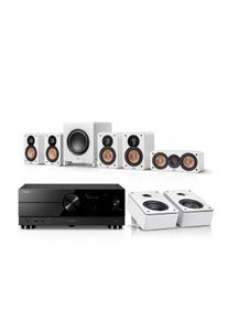 Teufel ULTIMA 20 Surround + Yamaha RX-A2A f&uuml;r Dolby Atmos "5.1.2"