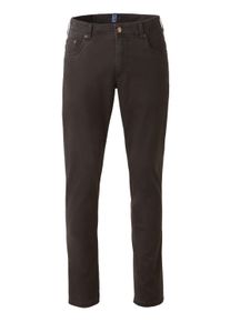 Chinohose MEYER "M5 Five 9-6106", Herren, Gr. W40/L30, L&auml;nge 30, gr&uuml;n (maine), Obermaterial: 97% Baumwolle CO. 3% Elasthan EL., uni, regular fit, Hosen Chinohose, in Premium Satin M5 Serie