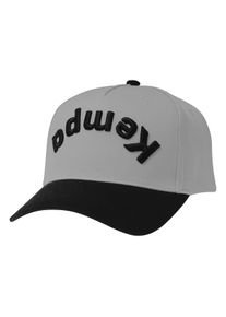 Snapback Cap Kempa "Cap STMNT", Herren, Gr. NOSIZE, grau (steingrau), Obermaterial: 100% Baumwolle CO(Bio)., Caps Snapback Cap