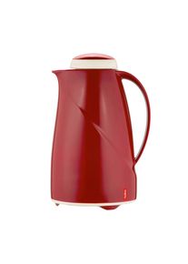 HELIOS , Rot , Kunststoff, Glas , 1,5 l , 15.5x27.9x18.5 cm , Ausgie&szlig;er, Schraubverschluss ,