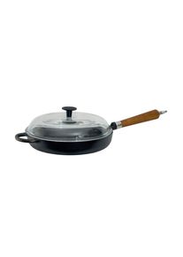 Ronneby Bruk , Braun, Schwarz, Transparent , Holz, Metall, Glas , 28x13x56 cm ,