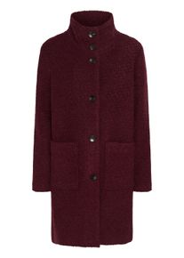 Wintermantel Saint Tropez "Damen Jacke FerddySZ", Damen, Gr. XL, rot (port royale), Obermaterial: 50% Wolle mw. 50% Polyester PES., M&auml;ntel Wintermantel