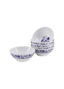 Creatable , Blau, Wei&szlig; , Keramik , rund ,