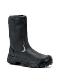 Sicherheitsschuh Elten "WILL" Gr. 48, schwarz, 48, Obermaterial: 50% Rindsleder Leather cow. 50% Lammleder LEL., Schuhe, Sicherheitsschuh