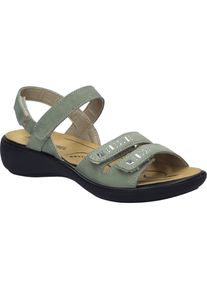 Sandale Josef Seibel "Ibiza 86, mint", Damen, Gr. 44, gr&uuml;n (mint), Obermaterial: 100% Rindsleder Leather cow., Schuhe Sandale
