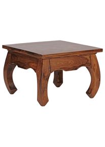 Mid.you , Sheeshamfarben , Holz , Sheesham , massiv , quadratisch , 60x40x60 cm , FSC MIX , einfacher Aufbau ,