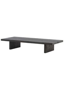 Livetastic , Schwarz , Holz , furniert , rechteckig , 60x25x140 cm ,