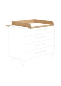 Paidi Wickelaufsatz, Eichefarben, Holzwerkstoff, 123.5x12.5x78.7 cm, Blauer Engel, Goldenes M, Babym&ouml;bel & Kinderm&ouml;bel, Babyzimmer, Wickelkommoden & Zubeh&ouml;r, Wickelaufs&auml;tze