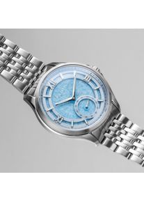 Holzkern; Orologio di legno Silverstrand (Sabbia/Argentato), Uomo, Legno naturale