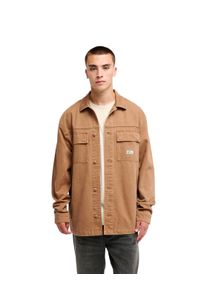 Langarmhemd Quiksilver "Mohab Washed Twill", Herren, Gr. M, rawhide, Obermaterial: 100% Baumwolle., Hemden Langarmhemd