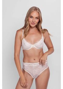 B&uuml;gel-BH Dorina "ORIGINS", Damen, Gr. 80, Cup E, beige (ivory), Obermaterial: 71% Polyamid, 19% Polyester, 10% Elasthan, BHs B&uuml;gel-BH, nicht gepolstert, Spitze, verstellbare Tr&auml;ger, elegant