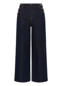 Regular-fit-Jeans Cream "Damen Jeans CRVisti", Damen, Gr. 40, L&auml;nge 32, blau (cape breton rinse blau denim), Obermaterial: 85% Baumwolle CO. 13% Polyester PES. 2% Elasthan EL., Jeans Regular-fit-Jeans