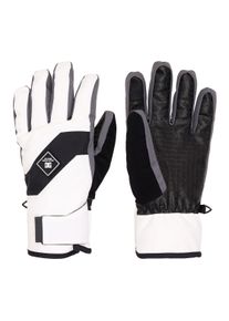 Snowboardhandschuhe DC Shoes "Franchise", Herren, Gr. XL, wei&szlig;, Obermaterial: 100% Polyurethan., Handschuhe Snowboardhandschuhe