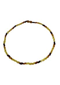 Kette ohne Anh&auml;nger OSTSEE-SCHMUCK "- Ude - Bernstein -" Gr. 42, braun (mehrfarbig, braun), Halsketten, Damen, Bernstein, Kette ohne Anh&auml;nger