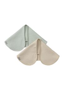 Stillschal Sterntaler "Spucktuch 2er-Pack ENTE Edda", Kinder, bunt, Obermaterial: 100% Baumwolle CO., Modet&uuml;cher Stillschal