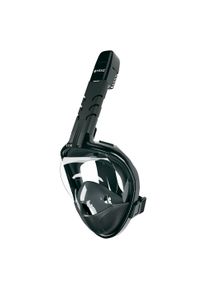 Tauchermaske YEAZ "Schnorchelmaske Gr. L-XL OCEAN VIEW" Gr. L, schwarz, Sportbrillen, Blacklist, Tauchermaske