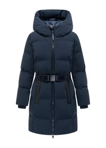 Steppmantel Navahoo "Funktionsmantel Wolkenwichtel 14", Damen, Gr. S, blau (navy), M&auml;ntel Steppmantel