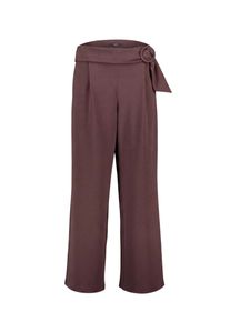 Relaxhose Zero "Casual-Hose mit G&uuml;rtel", Damen, Gr. 40, braun (schwarz coffee), Hosen Relaxhose