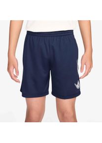 Shorts Nike "B NK DF MULTI SHORT HBR", Jungen, Gr. S (128/134), N-Gr, midnight navy, wei&szlig;, Obermaterial: 100% Polyester, Hosen Shorts, F&uuml;r Kinder und Jugendliche