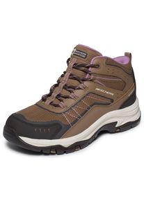 Schn&uuml;rboots Skechers "TREGO-ASHAWAY", Damen, Gr. 41, braun, Leder, Textil, Schuhe Schn&uuml;rboots, Outdoorschuh, Schn&uuml;rschuh, Wanderschuh mit Relaxed Fit-Ausstattung