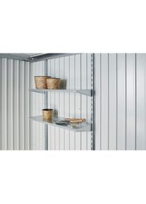 BioHort Regalboden, Silberfarben, Metall, 72x7.5x25.5 cm, Gartenzubeh&ouml;r, Ger&auml;teschuppen