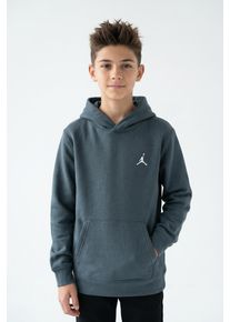 Kapuzensweatshirt Jordan "JDB MJ BROOKLYN FLC PO f&uuml;r Kids", Jungen, Gr. S, oxidized gr&uuml;n, Obermaterial: 80% Baumwolle, 20% Polyester, normal, Rundhals, Sweatshirts Kapuzensweatshirt, f&uuml;r Kinder und Jugendliche, mit K&auml;ngurutasche, ohne Verschluss