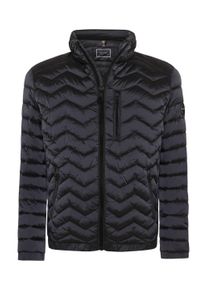 Winterjacke Pierre Cardin "Pierre Cardin Jacke", Herren, Gr. 56, schwarz (asphalt), Obermaterial: 100% Polyamid PA., uni, regular fit, Jacken Winterjacke, mit leichter Wattierung