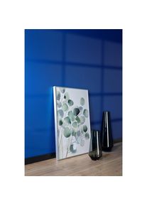 Wandbild Fink "FEO", gr&uuml;n (farbe bild(er): gr&uuml;n), B:60cm H:90cm T:4cm, Aluminium, Bilder, Wandbild