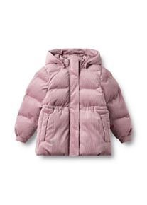 Steppjacke Wheat "Puffer jacket Eli", M&auml;dchen, Gr. 98, rosa (1346 lavender), Steppware;Cord, Obermaterial: 100% Polyester, unifarben, Po-bedeckend, Rippb&uuml;ndchen, Jacken Steppjacke, Cord, wasserabweisend, abnehmbare Kapuze und elastischer Bund