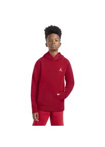 Kapuzensweatshirt Jordan "JDB MJ BROOKLYN FLC PO f&uuml;r Kids", Jungen, Gr. XL, gym rot, Obermaterial: 80% Baumwolle, 20% Polyester, normal, Rundhals, Sweatshirts Kapuzensweatshirt, f&uuml;r Kinder und Jugendliche, mit K&auml;ngurutasche, ohne Verschluss