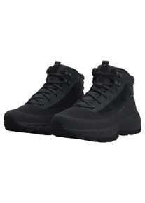 Outdoorwinterstiefel Jack Wolfskin "WILD QUEST TEXAPORE MID W", Damen, Gr. 43, phantom, Leder, Synthetik, Schuhe Outdoorwinterstiefel, Winterboots, Winterstiefel, Snowboots, Winterschuhe, gef&uuml;ttert
