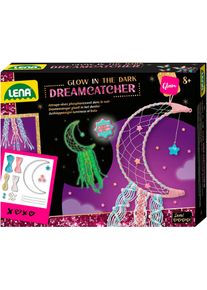 Kreativset LENA "Dreamcatcher Glow in the dark", bunt, Kreativsets, Kinder, Kunststoff, Metall, Kreativset