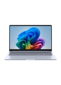 Samsung Notebook "Book4 Edge 15,6'' 16 GB + 256 GB Snapdragon X Copilot", silber (sapphire blau), 16 GB RAM 256 GB SSD, Snapdragon X, Microsoft Windows 11 Home, Notebooks, Notebook