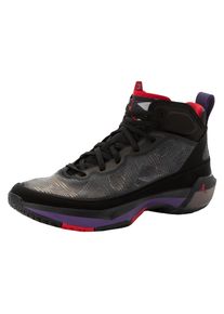 Basketballschuh Jordan "Air Jordan XXXVII", Herren, Gr. 42,5, schwarz, Leder, Synthetik, Textil, Schuhe Basketballschuh