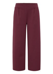 Stoffhose Ichi "Damen Freizeithose IHKATE", Damen, Gr. XS, N-Gr, rot (zinfandel), Obermaterial: 74% Polyester PES. 22% Viskose CV. 4% Elasthan EL., Hosen Stoffhose