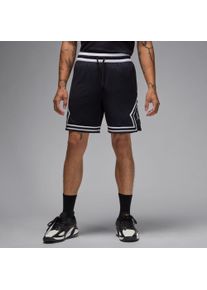 Trainingsshorts Jordan "Jordan Sport Men's Dri-FIT Mesh Diamond Shorts", Herren, Gr. 3XL, N-Gr, schwarz, wei&szlig;, Obermaterial: 100% Polyester, Hosen Trainingsshorts, mit Kordelzug im Bund, aus Polyester