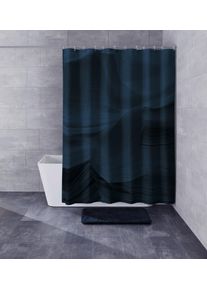 Duschvorhang Kleine Wolke "Mystic", blau (navy), B:180cm H:200cm, Polyester, Duschvorh&auml;nge, Duschvorhang