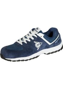 Sicherheitsschuh DUNLOP WORKWEAR "Flying Arrow" Gr. 47, blau (marine), 47, Obermaterial: 100% Rindsleder Leather cow., Schuhe, Sicherheitsschuh
