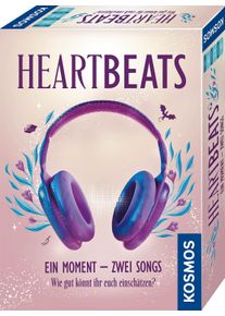 Spiel Kosmos "HEARTBEATS", lila (bunt), Spiele, Kinder, Spiel, Made in Germany