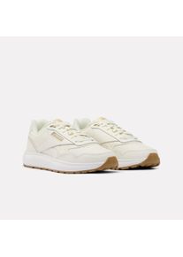 Sneaker Reebok CLASSIC "REEBOK RUN LXS", Damen, Gr. 36, chalk, gold, wei&szlig;, Leder, Synthetik, Schuhe Sneaker