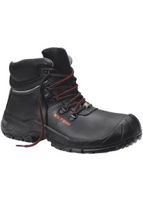 Sicherheitsschuh Elten "LAURENZO Rubber Mid" Gr. 40, schwarz, 40, Obermaterial: 100% Textilmaterial TEXMAT., Schuhe, Sicherheitsschuh